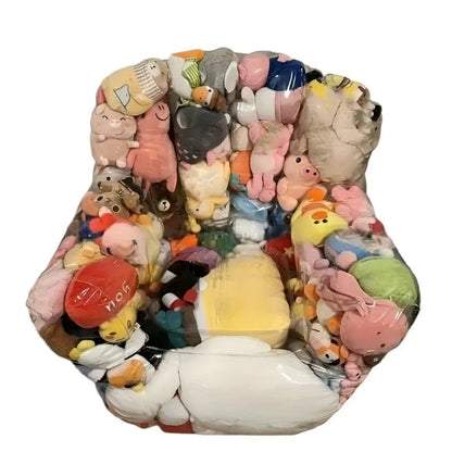 Transparent Sofa Toy Storage Seat Organizer - Image 3