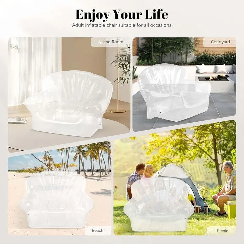 Transparent Sofa Toy Storage Seat Organizer - Image 4