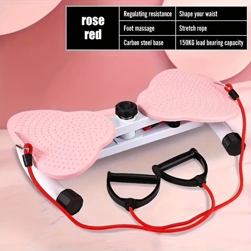 Heart Core Trainer Ab Rotator with Resistance Bands - Image 3