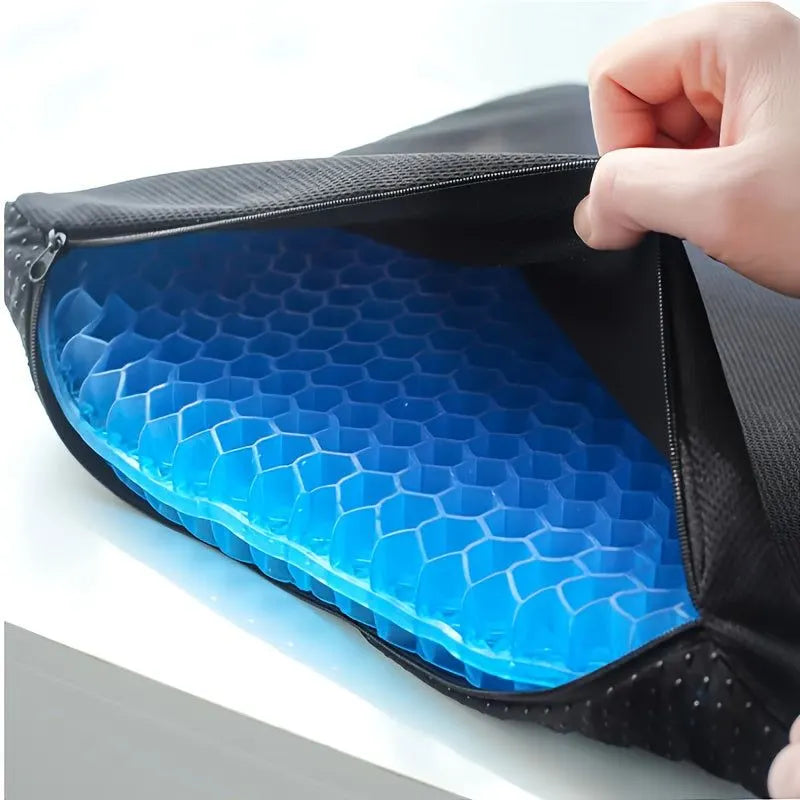 Ultra-Comfort Gel Seat Cushion for Office & Car - Image 4