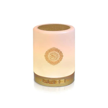 Night Light Bluetooth Quran Speaker White - Image 4