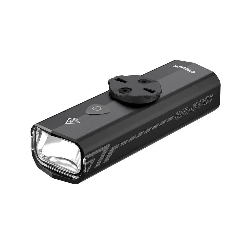 500 Lumen USB-C Rechargeable Bike Light Black