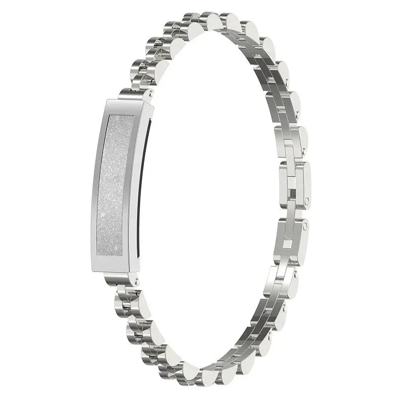 No-Screen Smart Watch Silver - Image 3