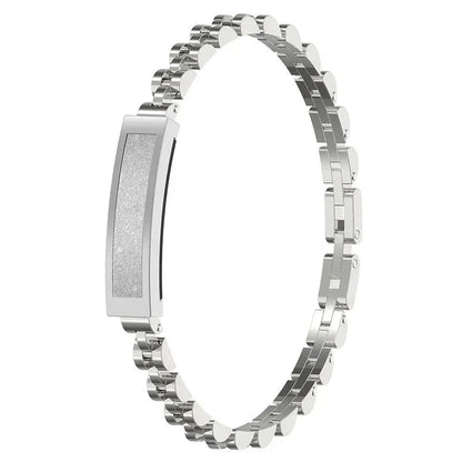 No-Screen Smart Watch Silver - Image 3