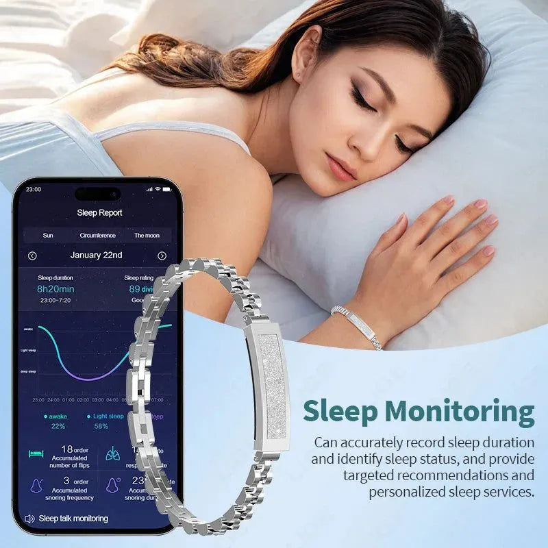 No-Screen Smart Watch Silver - Image 4
