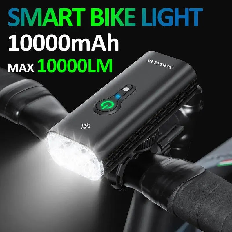 10000 Lumen Smart Bicycle Light Black - Image 5