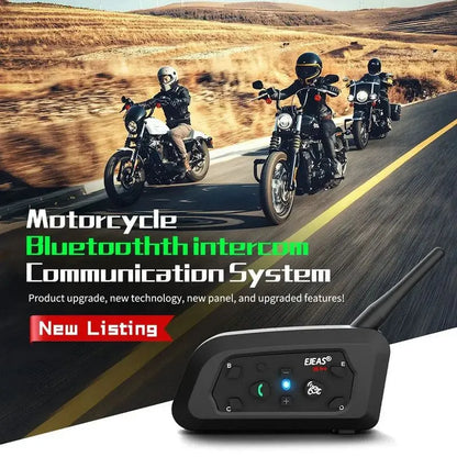 1200M Bluetooth Motorcycle Helmet Intercom Headset - Image 8