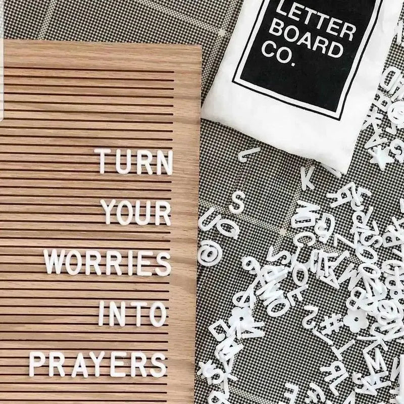 Natural Wood Letter Board - Image 5