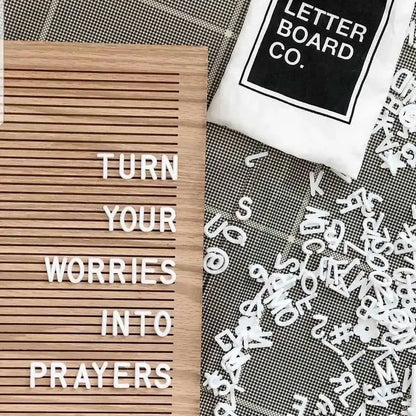 Natural Wood Letter Board - Image 5