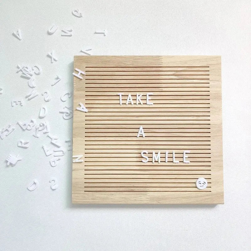 Natural Wood Letter Board - Image 6
