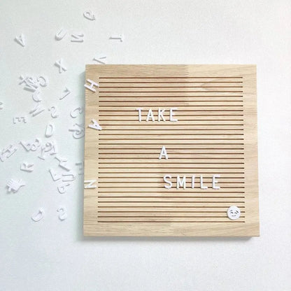 Natural Wood Letter Board - Image 6