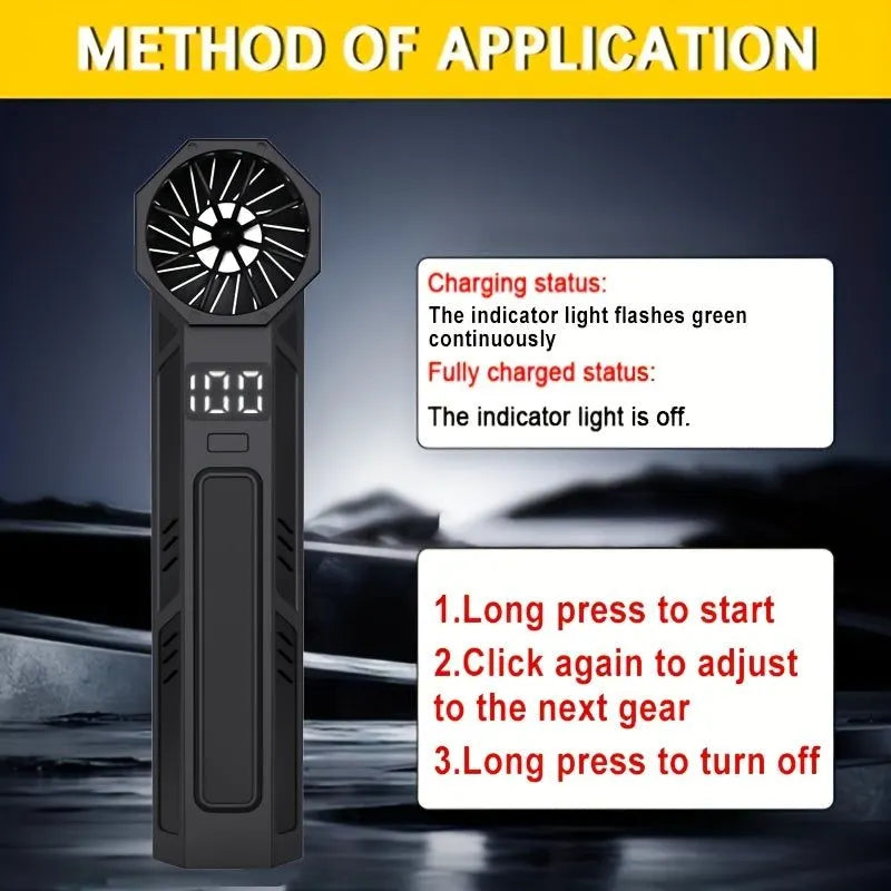 High-Speed Turbo Fan Portable Car Blower - Image 2