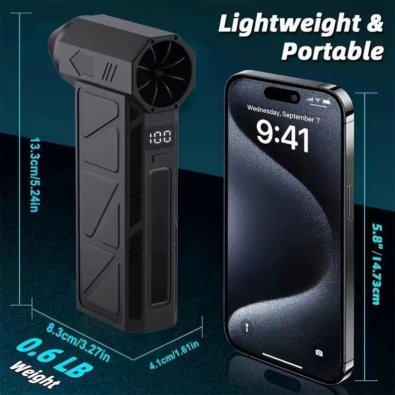 High-Speed Turbo Fan Portable Car Blower - Image 3