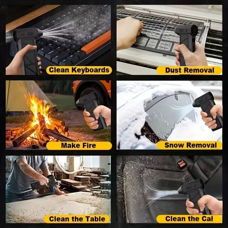 High-Speed Turbo Fan Portable Car Blower - Image 5