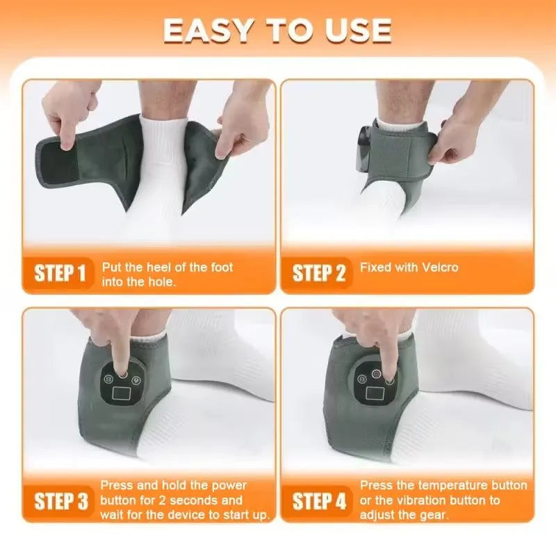 Ankle Heating Massager with Vibration & Heat - Image 5