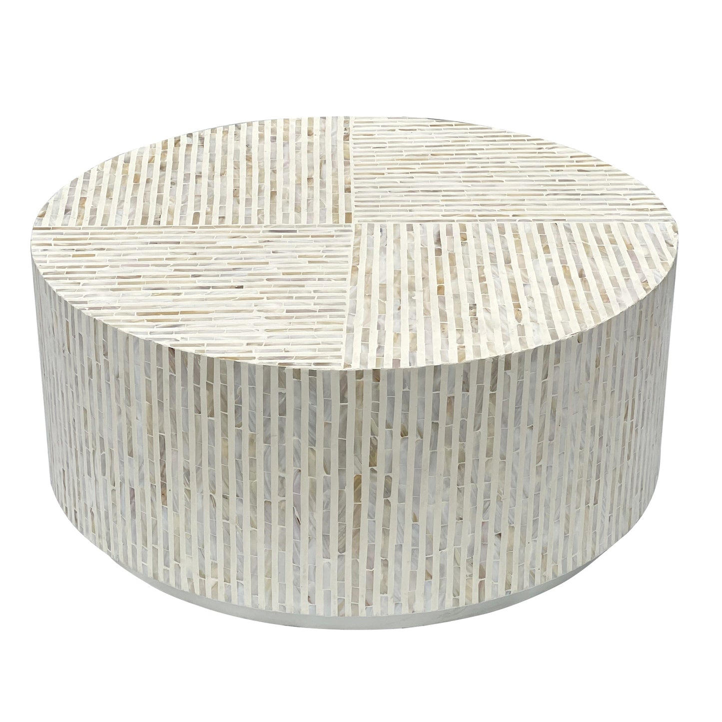 PURIST MOTHER OF PEARL HAND MADE COFFEE TABLE - Image 3