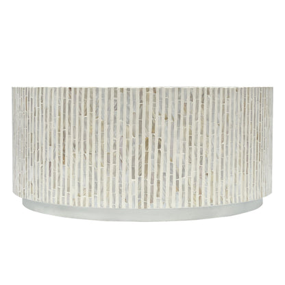 PURIST MOTHER OF PEARL HAND MADE COFFEE TABLE - Image 5