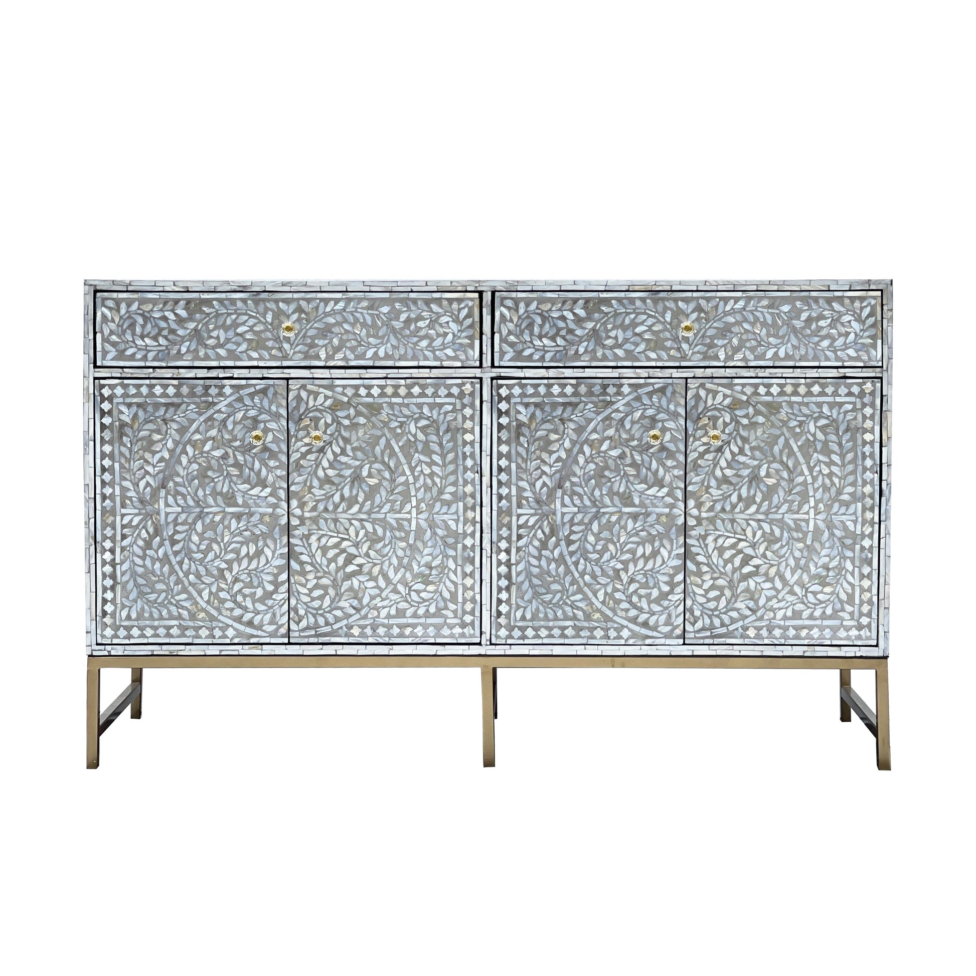 MOTHER OF PEARL HAND MADE SWISH SIDEBOARD - Image 3