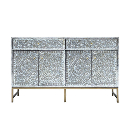 MOTHER OF PEARL HAND MADE SWISH SIDEBOARD - Image 3