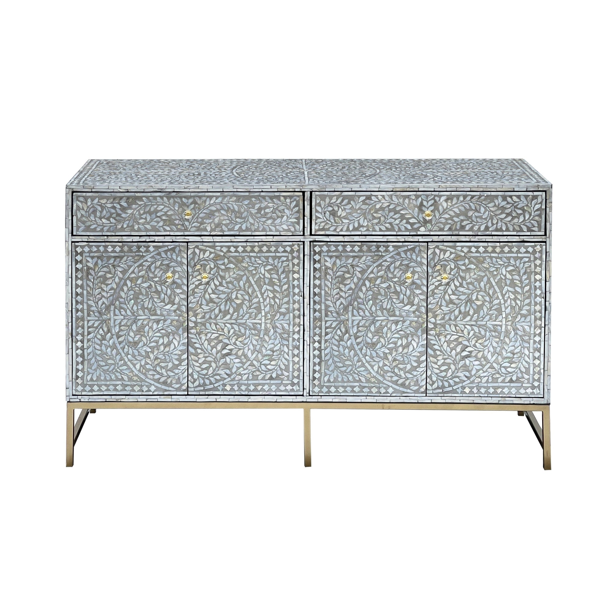 MOTHER OF PEARL HAND MADE SWISH SIDEBOARD - Image 4