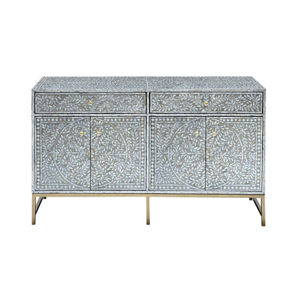 MOTHER OF PEARL HAND MADE SWISH SIDEBOARD - Image 4