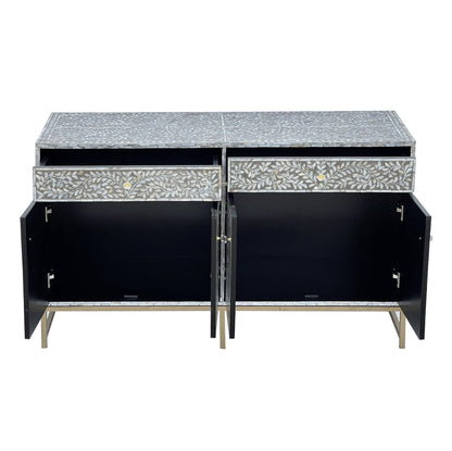 MOTHER OF PEARL HAND MADE SWISH SIDEBOARD - Image 7
