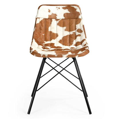 EAMES STYLE COWHIDE CHAIR - Image 2