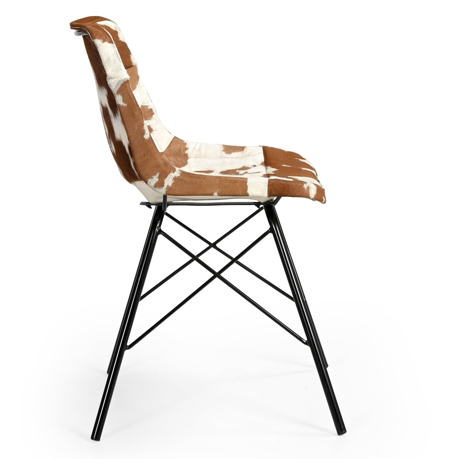 EAMES STYLE COWHIDE CHAIR - Image 3