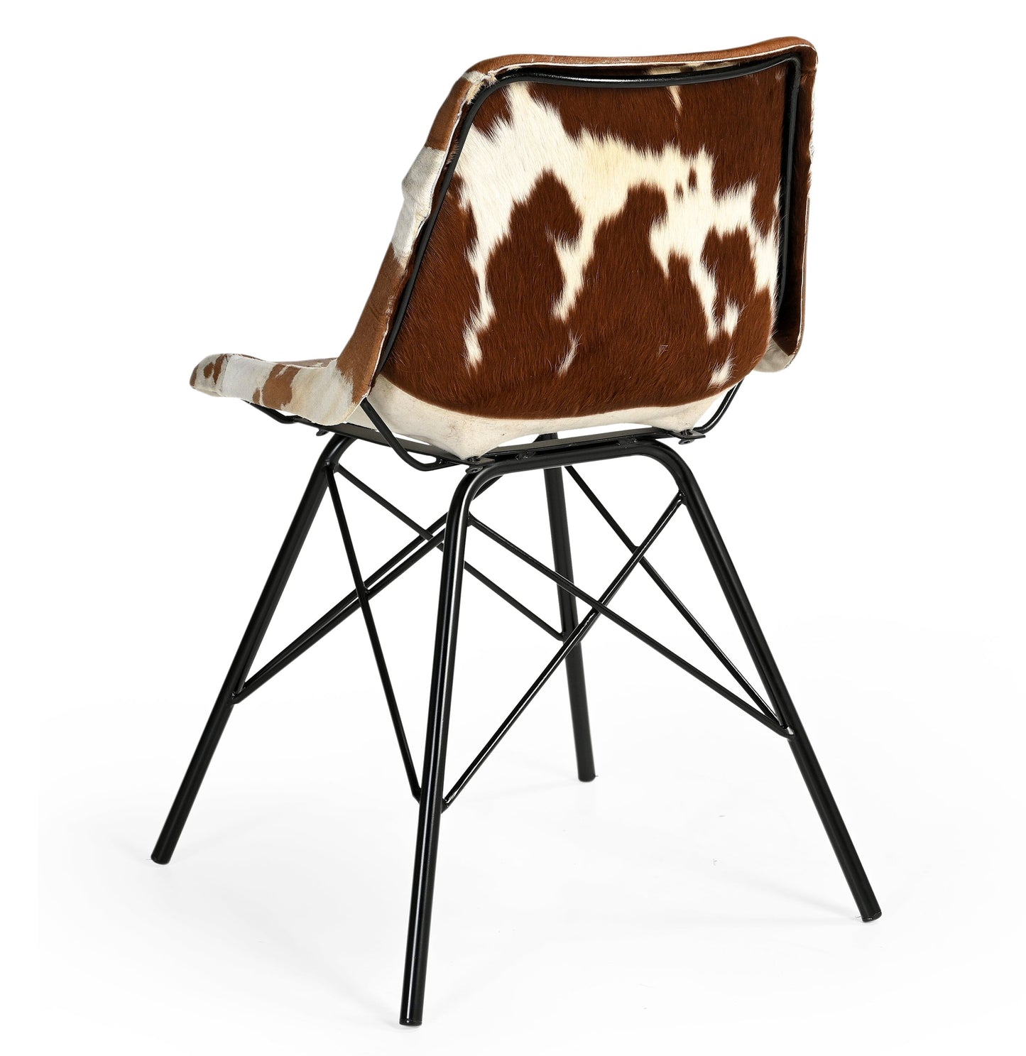 EAMES STYLE COWHIDE CHAIR - Image 4