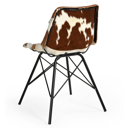 EAMES STYLE COWHIDE CHAIR - Image 4