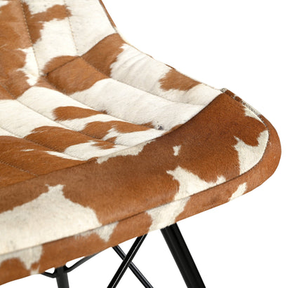 EAMES STYLE COWHIDE CHAIR - Image 5
