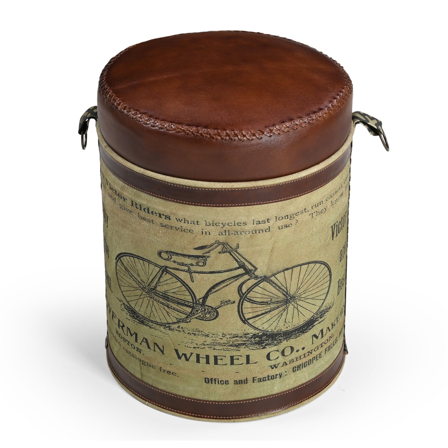 CYCLINDRICAL BICYCLE OTTOMAN - Image 3