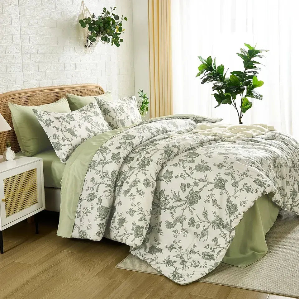 Sage Willow Garden 3 Piece Comforter Set - Image 3