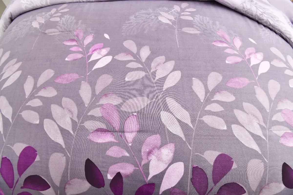 Violet Gardenia Luxe Floral 3 Piece Comforter Set - Image 4