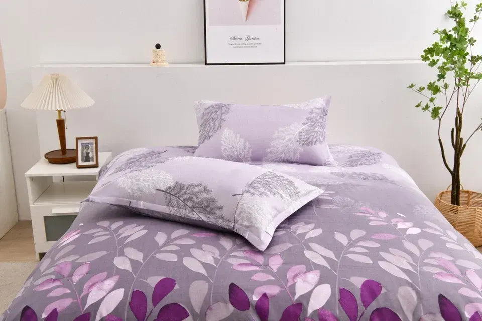 Violet Gardenia Luxe Floral 3 Piece Comforter Set - Image 7