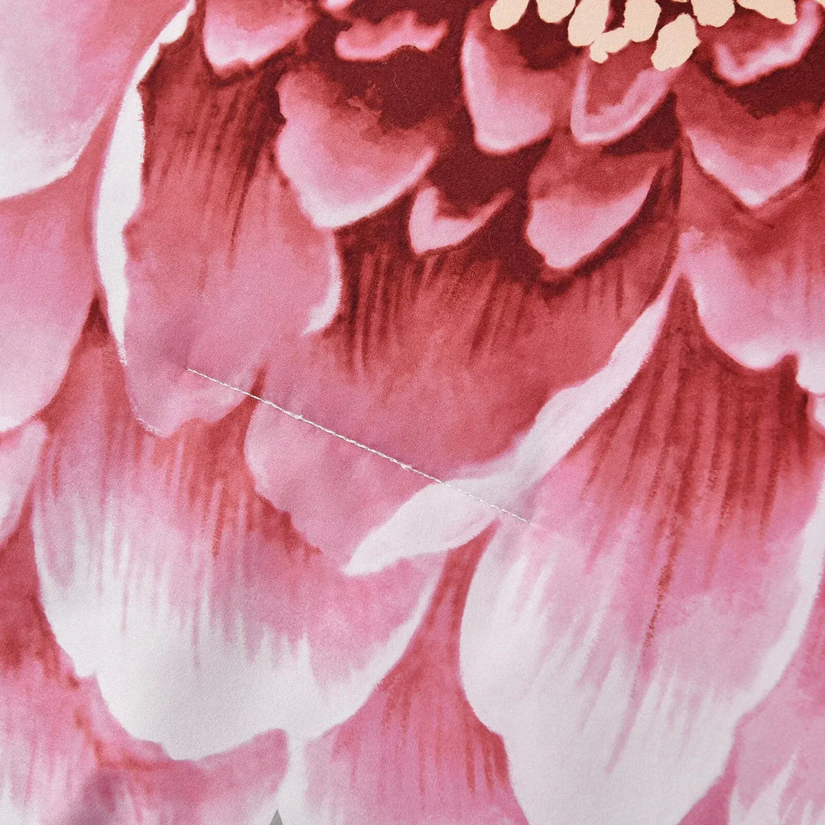 Grey Blush Peony Garden Comforter Quilted Doona Set - Image 7