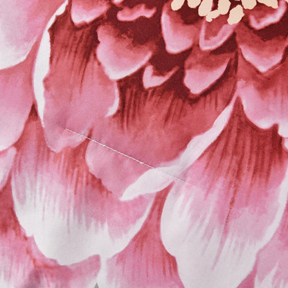 Grey Blush Peony Garden Comforter Quilted Doona Set - Image 7