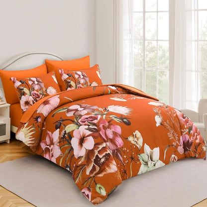 Terracotta Bloomhaven Royale 3 Piece Comforter Set - Image 2