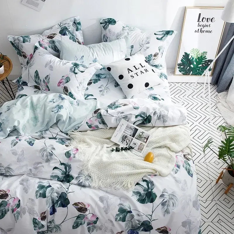 100% Cotton Poise Bellagio Ivy Quilt / Doona / Duvet Cover set - Image 4