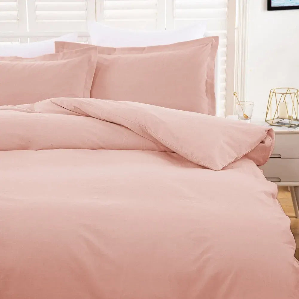 100% Cotton Bloom Bordeaux Willow Quilt / Doona / Duvet Cover set - Image 5