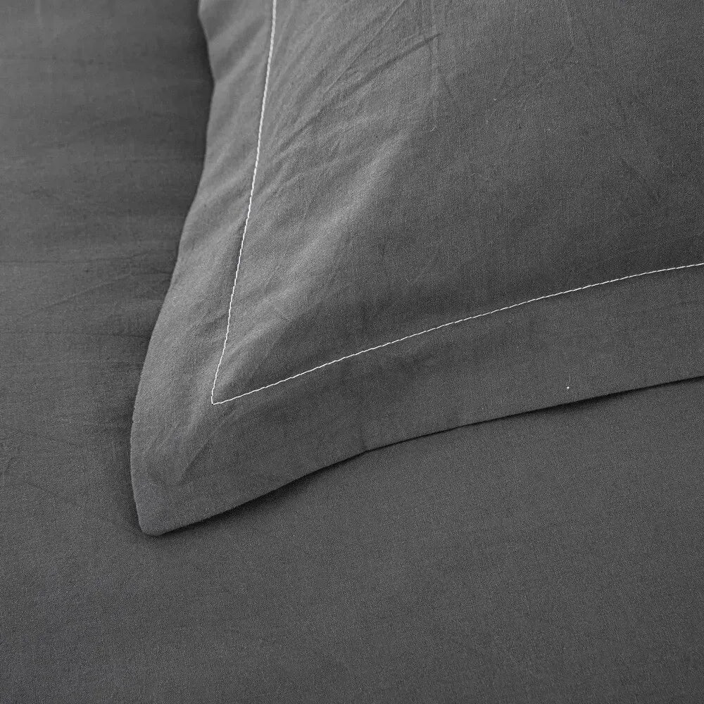 100% Cotton Maison Odessa Botanical Quilt / Doona / Duvet Cover set - Image 5