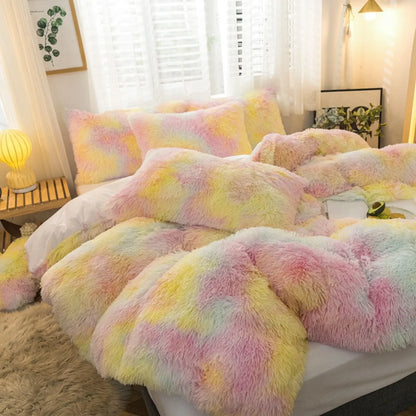 Colorful Plush Seville Eden Quilt / Doona / Duvet Cover set - Image 6