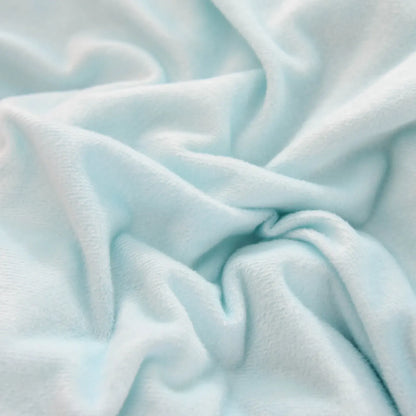Blue Plush Arabelle Leaf Quilt / Doona / Duvet Cover set - Image 8
