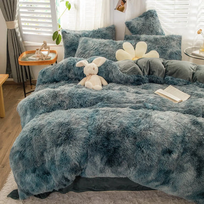 Grey Lucerne Botanical Quilt / Doona / Duvet Cover set - Image 3