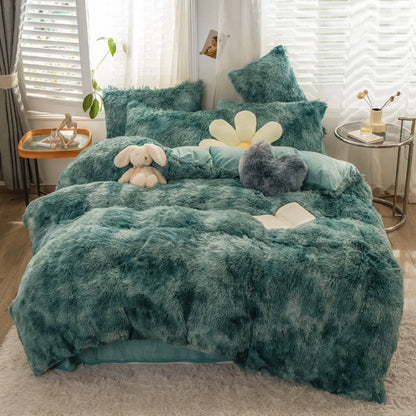 Blackish Green Sabine Charm Quilt / Doona / Duvet Cover set - Image 6