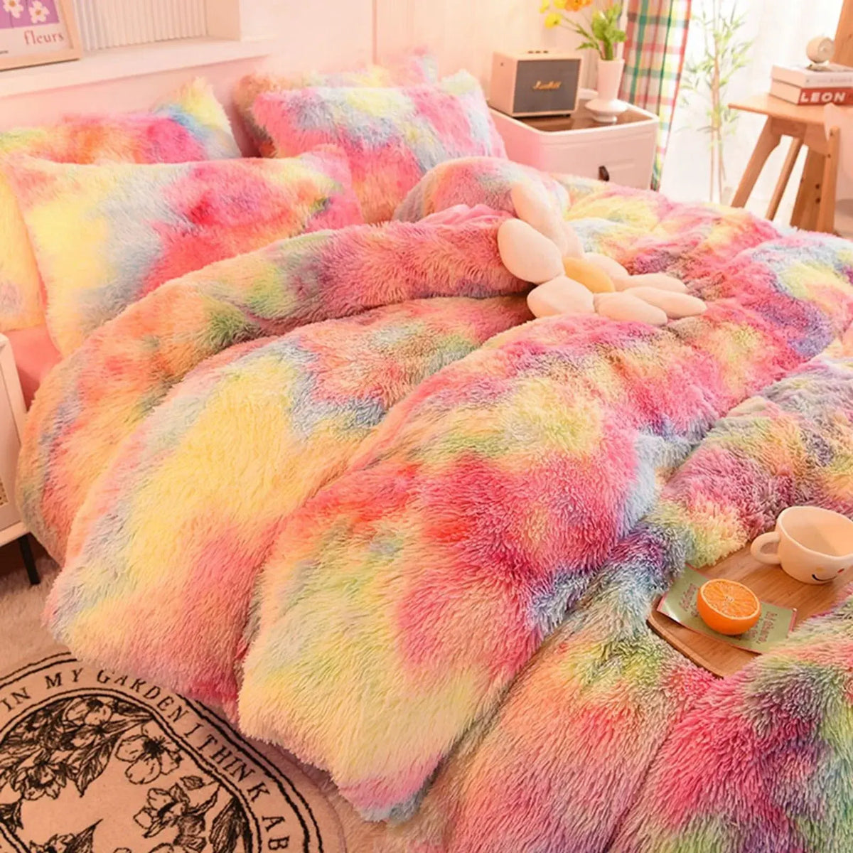 Tie Dye Noelle Ivy Quilt / Doona / Duvet Cover set - Image 3