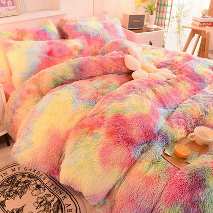 Tie Dye Noelle Ivy Quilt / Doona / Duvet Cover set - Image 3