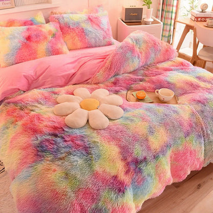 Tie Dye Noelle Ivy Quilt / Doona / Duvet Cover set - Image 4
