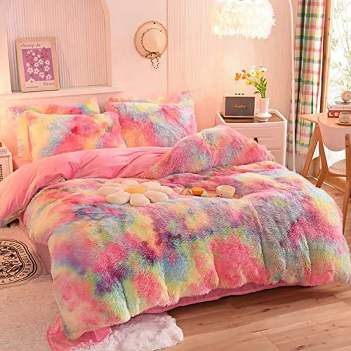 Tie Dye Noelle Ivy Quilt / Doona / Duvet Cover set - Image 2