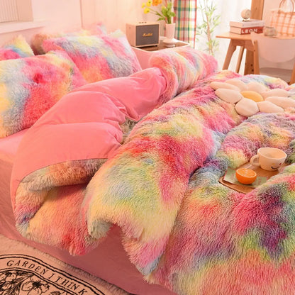 Tie Dye Noelle Ivy Quilt / Doona / Duvet Cover set - Image 9